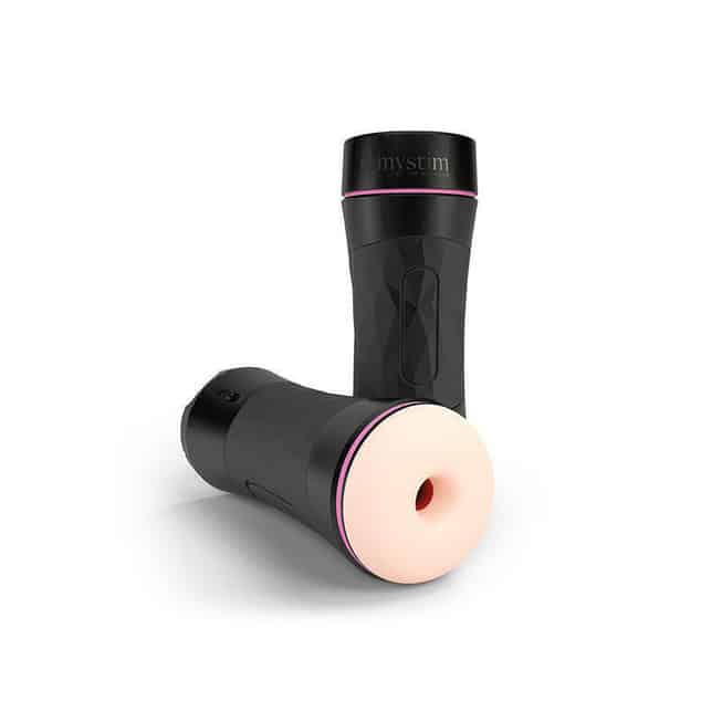 Mystim Oh Push Me Donut Đen TPE 8.4cm Thực Tế