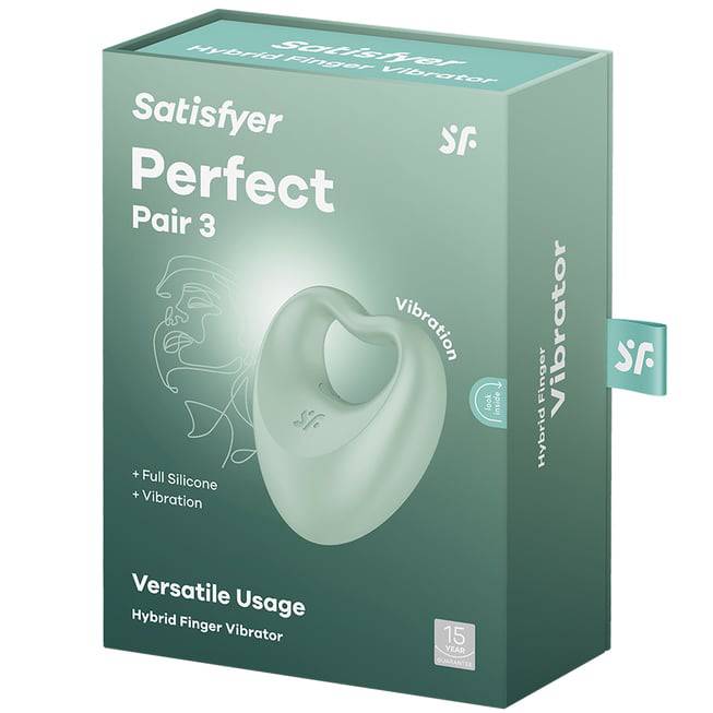 Satisfyer Perfect Pair 3 Vòng Rung Đôi Xanh