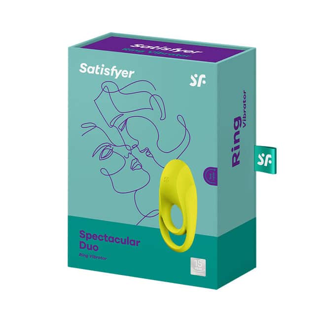 Satisfyer Spectacular Duo Vòng Rung Vàng Siêu Kích Thích