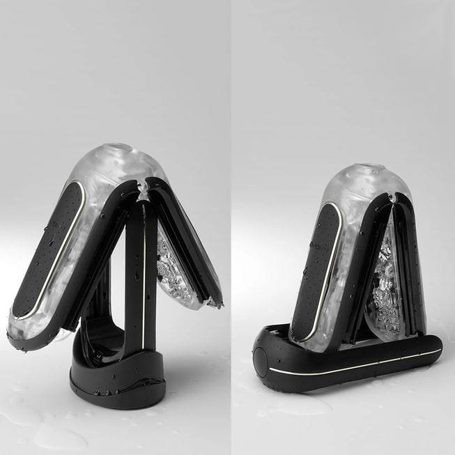 Tenga Flip Zero Rung Đen Mở Rộng Siêu Mạnh