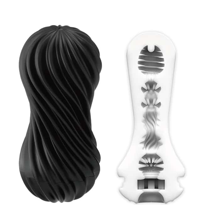 Tenga Flex Rocky Đen Xoáy Sướng