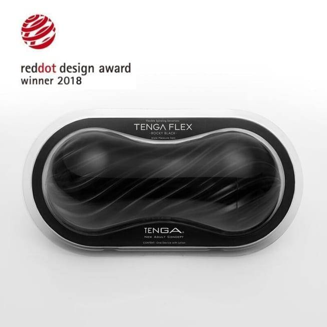 Tenga Flex Rocky Đen Xoáy Sướng