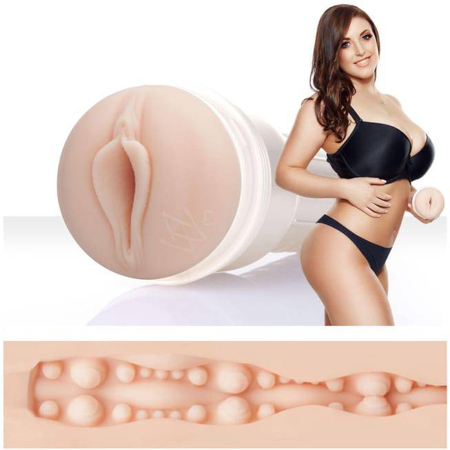 Fleshlight Angela White Indulge Vagina Trắng Siêu Thật