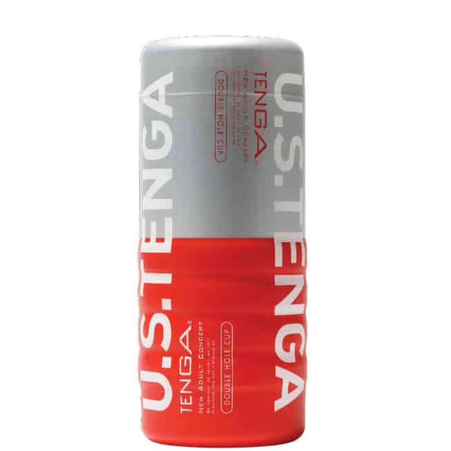 Tenga U.S. Cup Đôi Lỗ Đỏ Siêu Hút 18cm