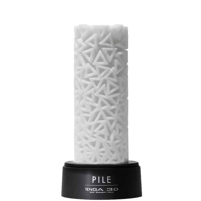 Masturbator Tenga 3D Pile trắng đa dạng cực khoái