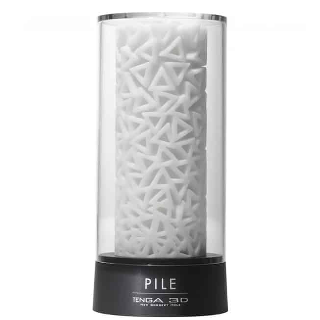 Masturbator Tenga 3D Pile trắng đa dạng cực khoái