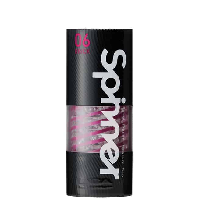 Masturbator Tenga Spinner 06 Brick TPE Mềm Siêu Kích Thích