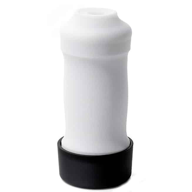 Tenga 3D Polygon Masturbator Trắng TPE Đa Giác Mịn