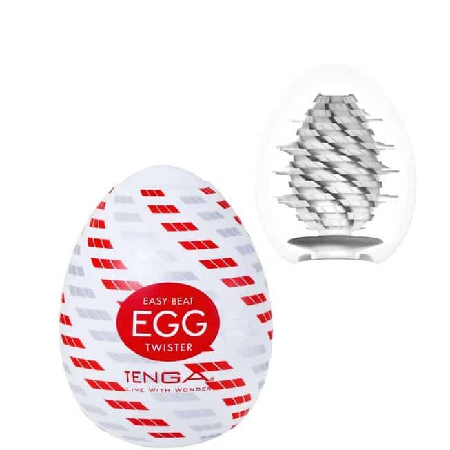 Tenga Egg Twister Trứng Siêu Siết Trắng