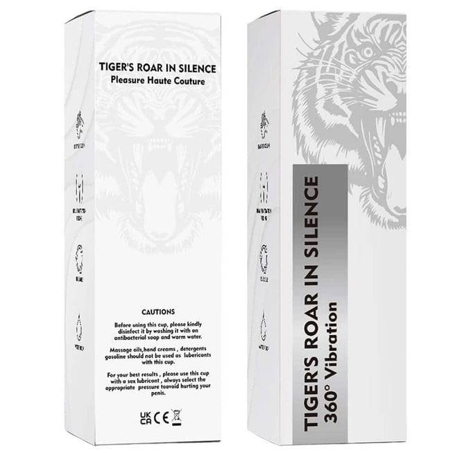 Tigers Roar Penis Pump Hút Rung Đen