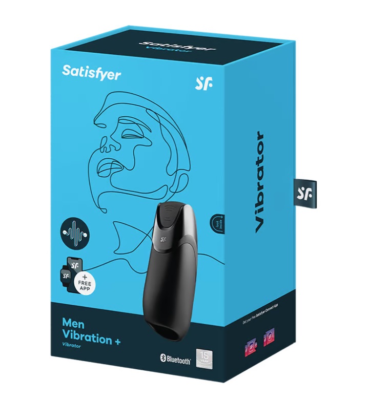 Satisfyer Nam Masturbator Rung 17.2cm Siêu Thủy Bằng