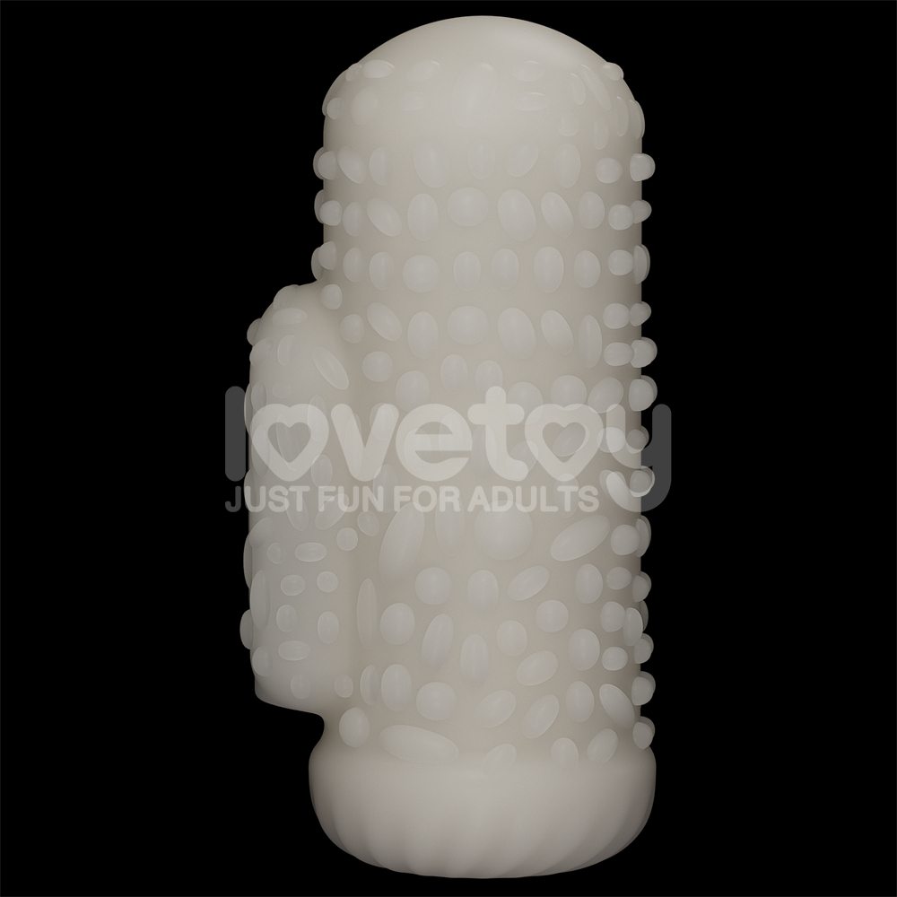 Lovetoy Knights bao dương vật rung mềm gân guốc
