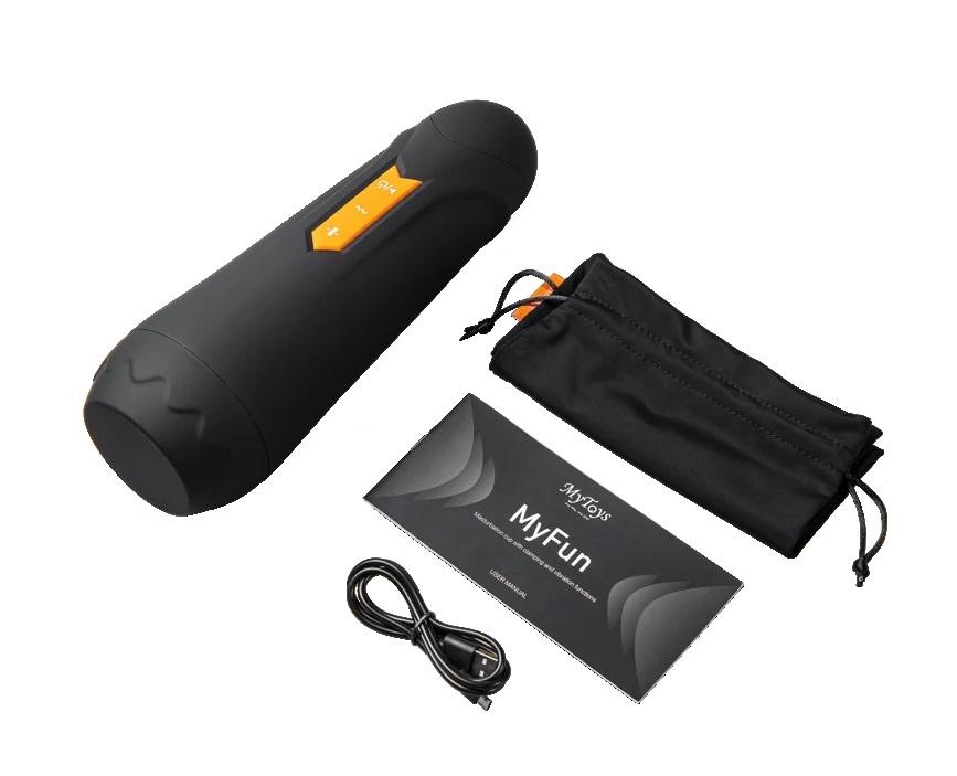 MyToys MyFun Pro Máy Quay Đen 28cm Hút Rung Mạnh
