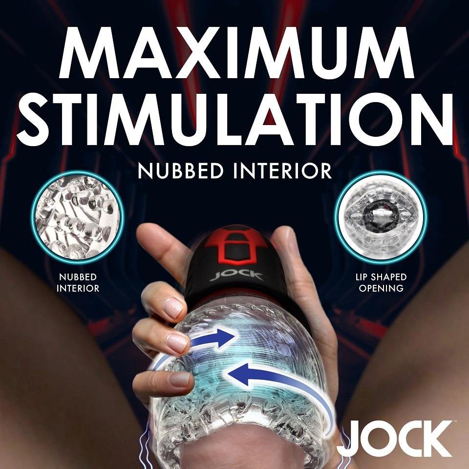 Jock Black Oral Cup Xoay Rung Thật Thỏa Mãn Đỉnh