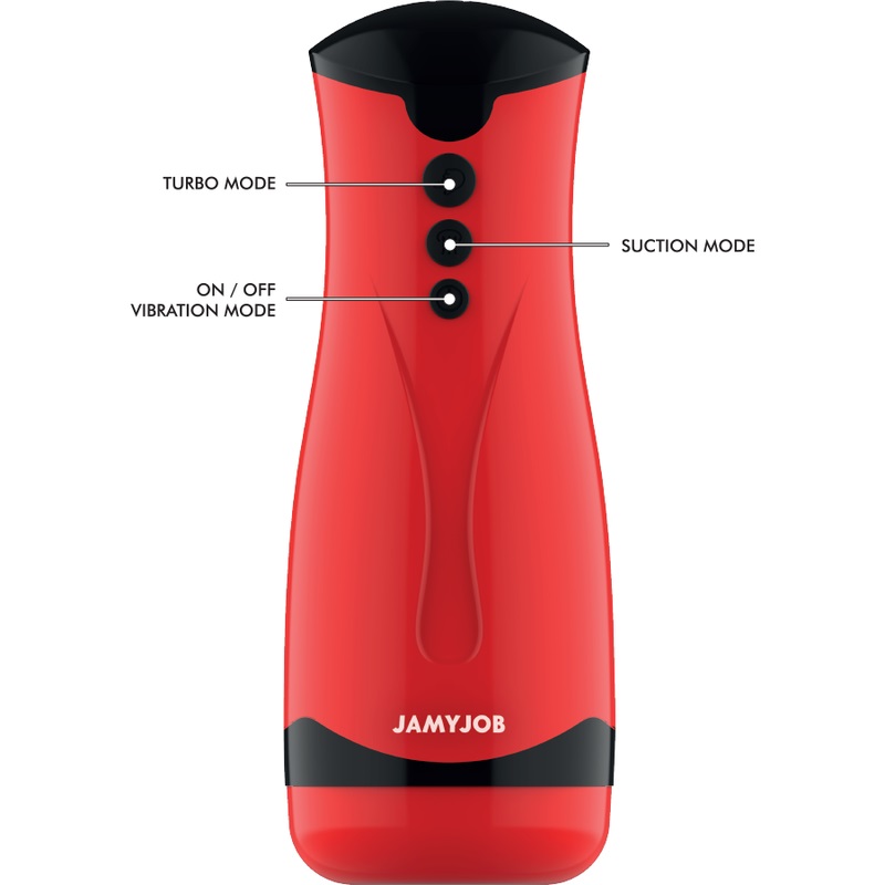 Cốc Jamyjob Dameron bay hơi hút rung 13cm khoái cảm thực
