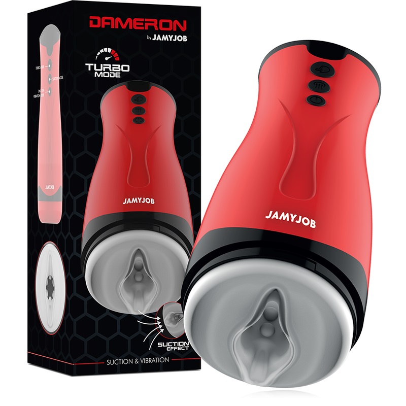 Cốc Jamyjob Dameron bay hơi hút rung 13cm khoái cảm thực