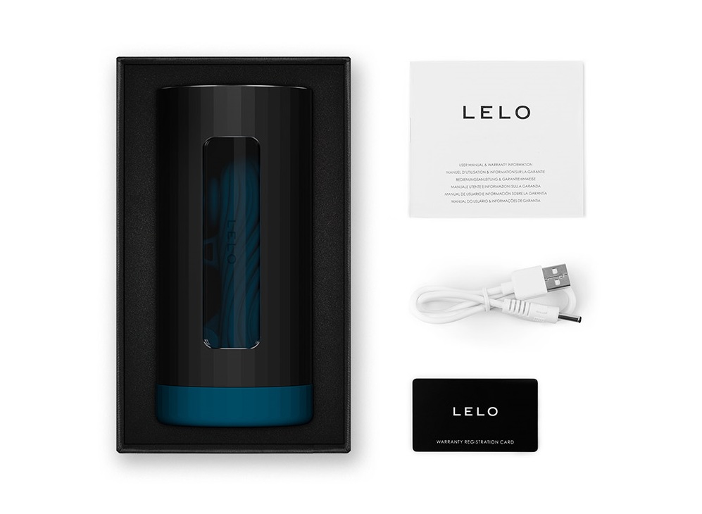 Lelo F1S V3 Máy Bay Cup XL Xanh Rung Mạnh