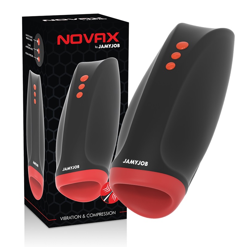 Jamyjob Novax Rung TPE Đen 19.7cm Tây Ban Nha Đỉnh