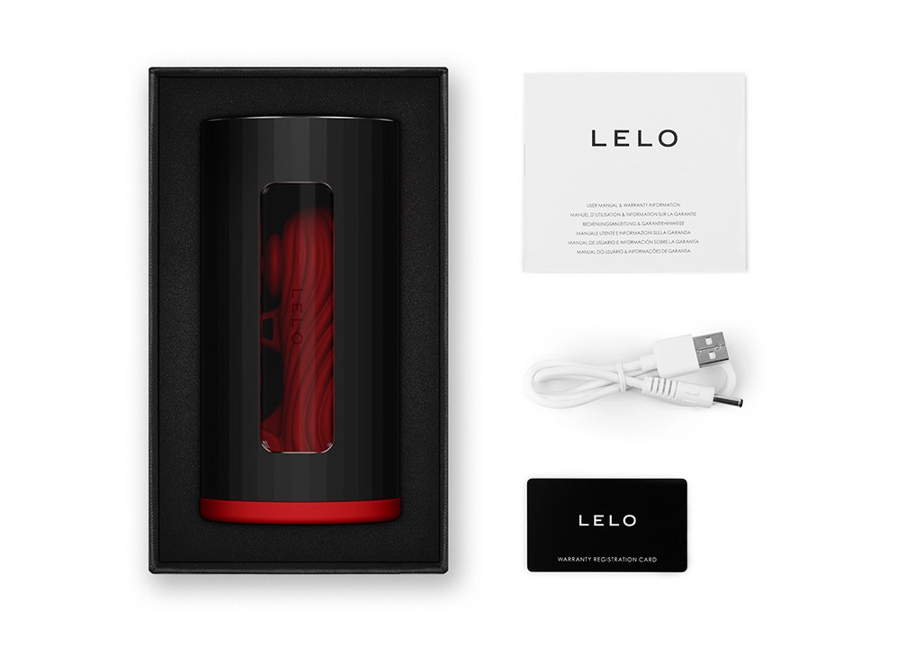 Masturbator Lelo F1S V3 Đỏ Sonic Siêu Mạnh