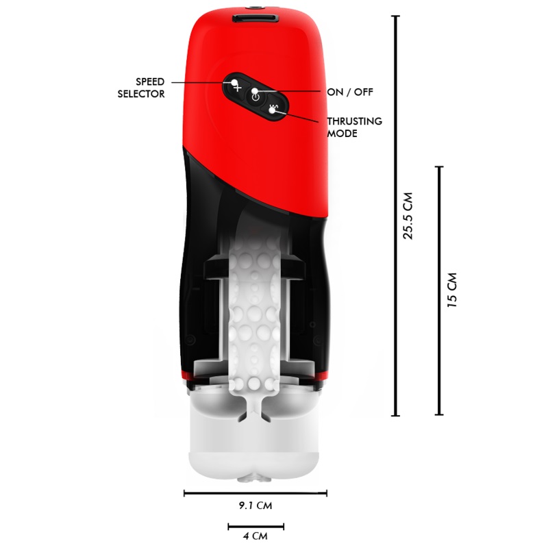 Jamyjob Xpeed Máy Dập 25.5cm Nhanh Rên Tây Ban Nha