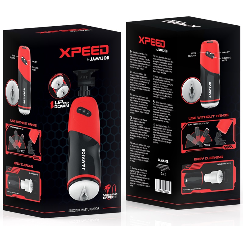 Jamyjob Xpeed Máy Dập 25.5cm Nhanh Rên Tây Ban Nha