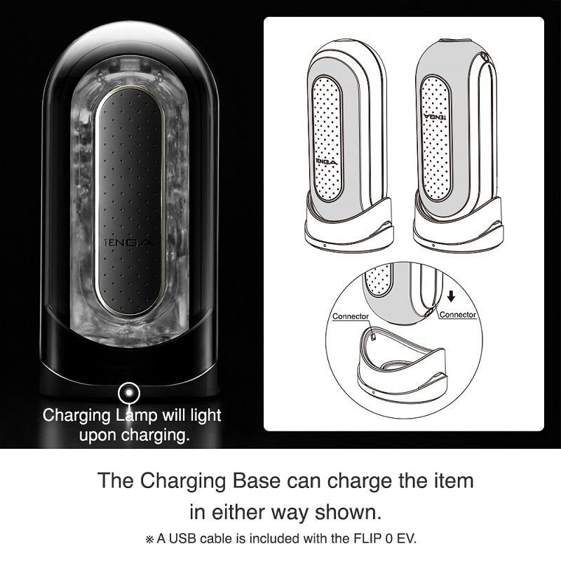 Tenga Flip Zero Rung Đen Nhật Siêu Mạnh Thú Vị