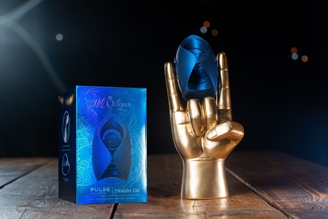 Pulse Dragon Eye Hot Octopuss Nhẫn Rung Thẩm Thấu Phấn Khích