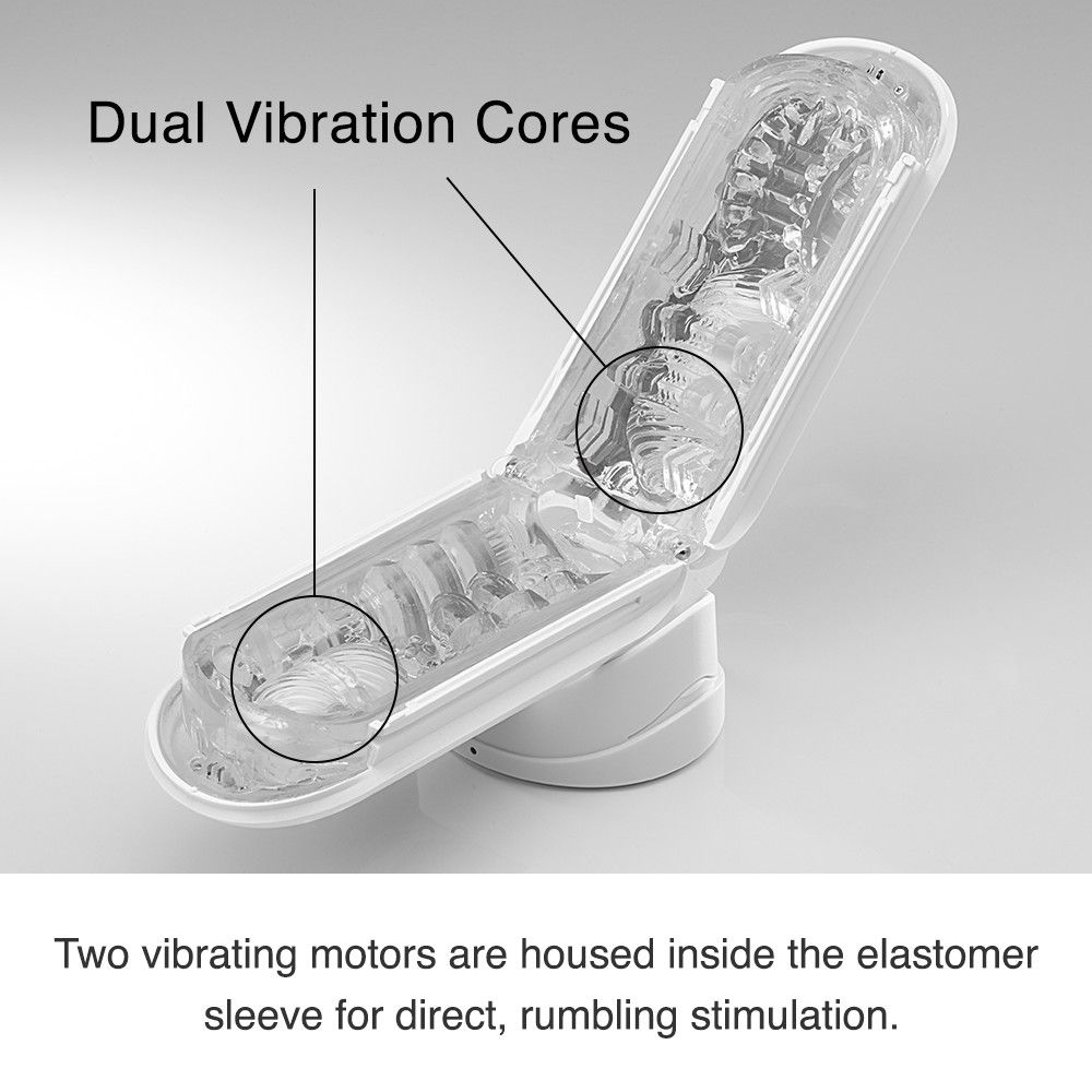 Tenga Flip Zero Rung Trắng 5 Mode Đỉnh