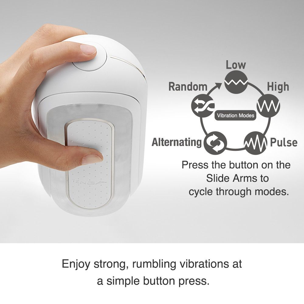Tenga Flip Zero Rung Trắng 5 Mode Đỉnh