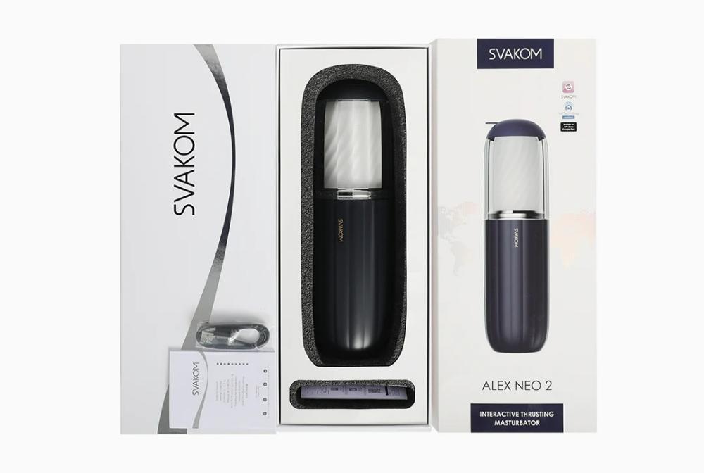 SVAKOM Alex Neo 2 Thrust Masturbator App 30cm