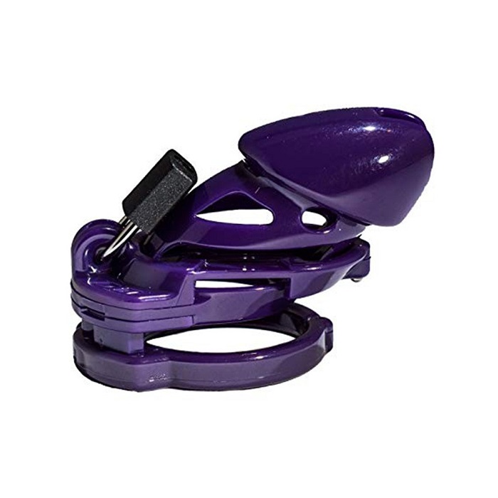 Locked in Lust Vice chastity lock tím nam khóa