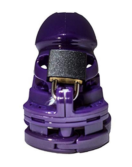 Locked in Lust Vice chastity lock tím nam khóa