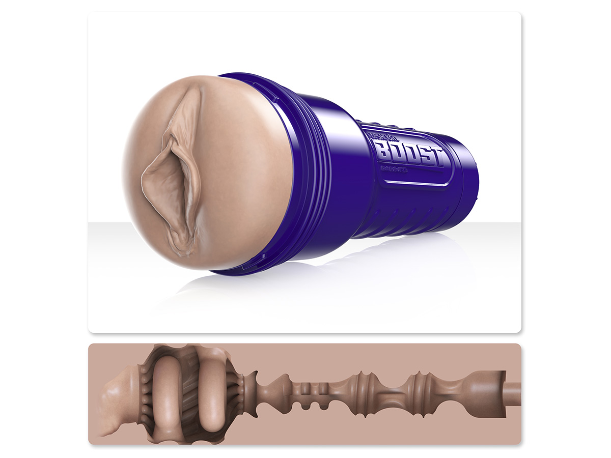 Fleshlight Boost Bang Light Medium Flesh Siêu Mạnh Mỹ