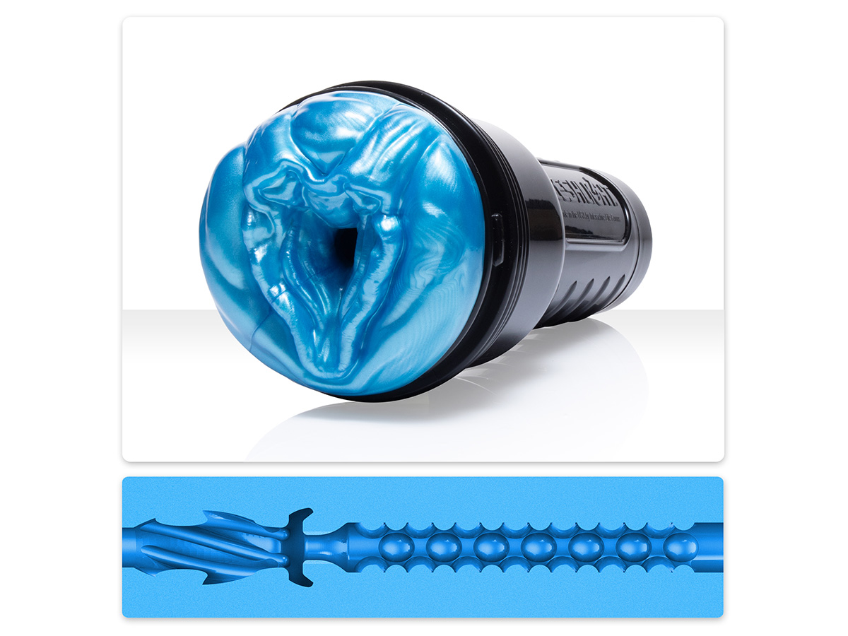 Fleshlight Alien Blue Metallic Siêu Da Thân Thú Vị