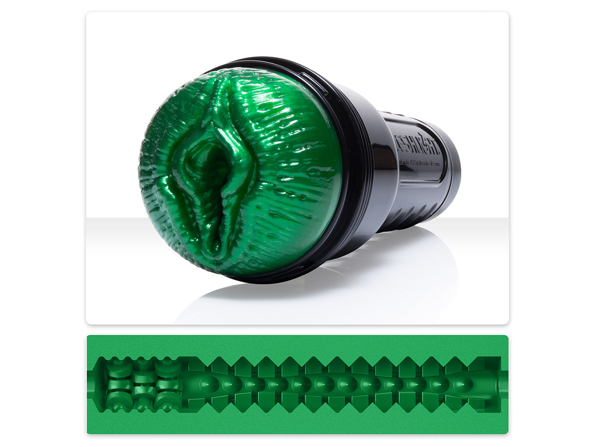 Fleshlight Alien Queen Xanh Kim Loại Freaks Siêu Mút Chặt