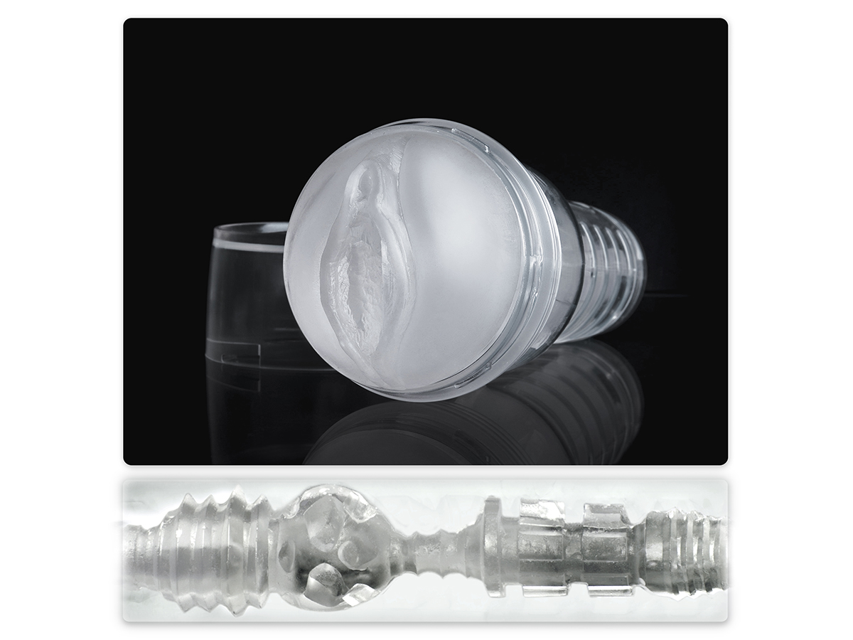 Fleshlight Ice Lady Crystal Trong Suốt Thực Tế Mút Mạnh Siêu Sướng