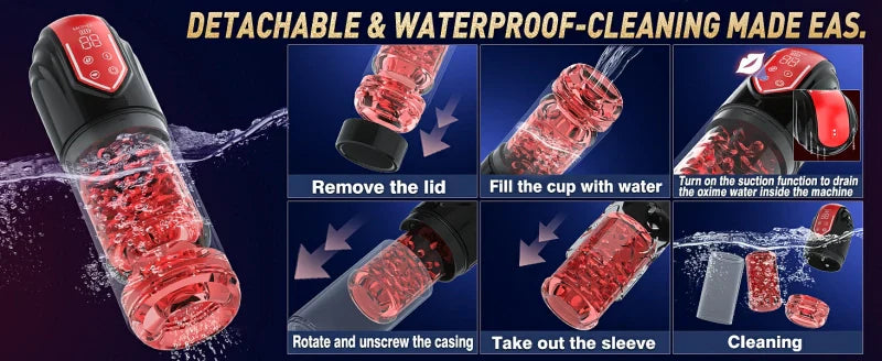 Máy Mút Hút Blowjob 5 Tốc Độ Siêu Phê Đỉnh Cao