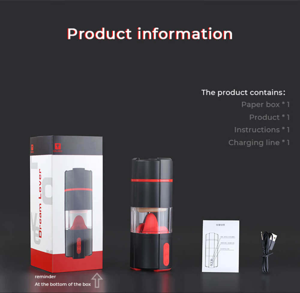 Galaku Dream Lover Lưỡi Liếm Rung Unisex Thực Tế