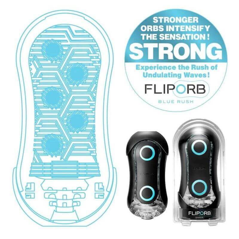 Tenga Flip Orb Strong Masturbator Cảm Giác