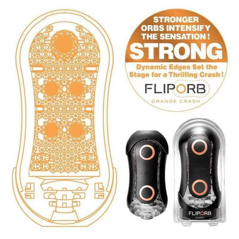 Tenga Flip Orb Strong Masturbator Cảm Giác