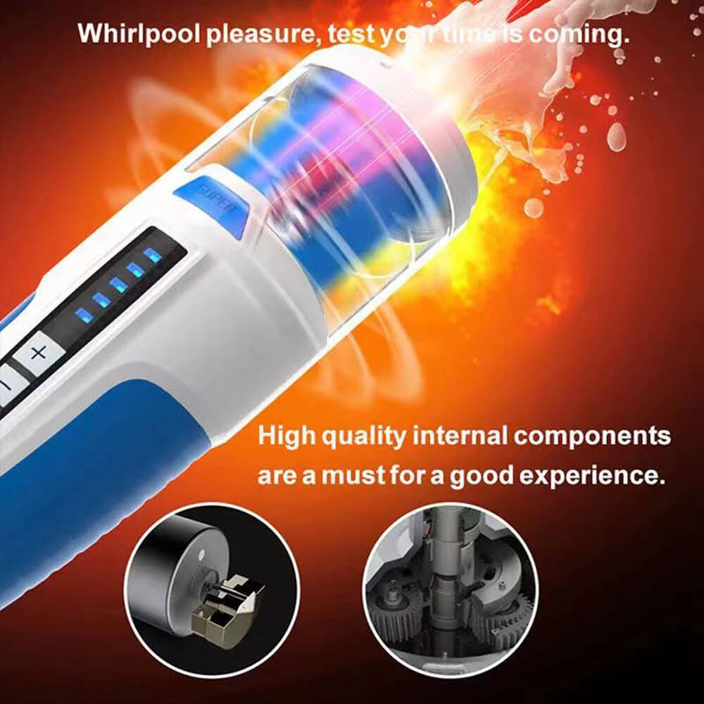Leten Frenzy Whirlpool cup oral simulation mạnh mẽ