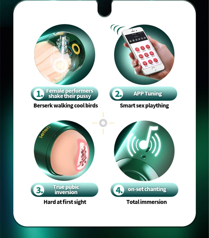 Leten Birds Cốc Nam Hút Âm Đạo Thật Diễn Viên