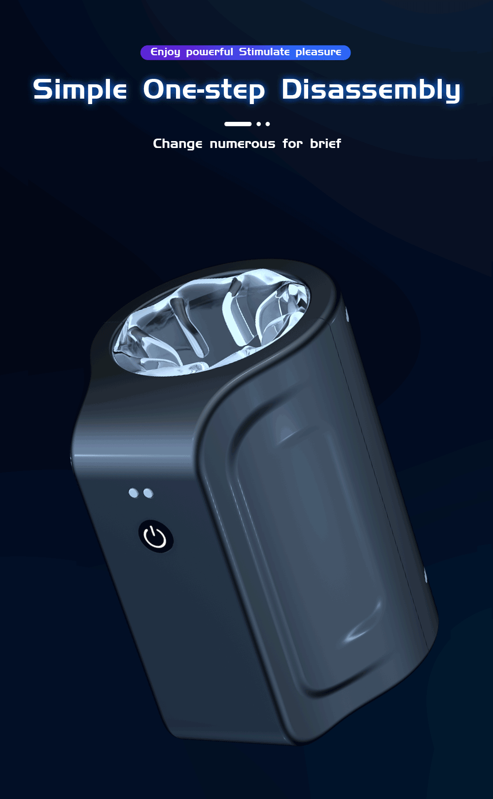 HOTBOY Love Cup Quay 360° Hạt Gạo Nam Siêu Thực Tế