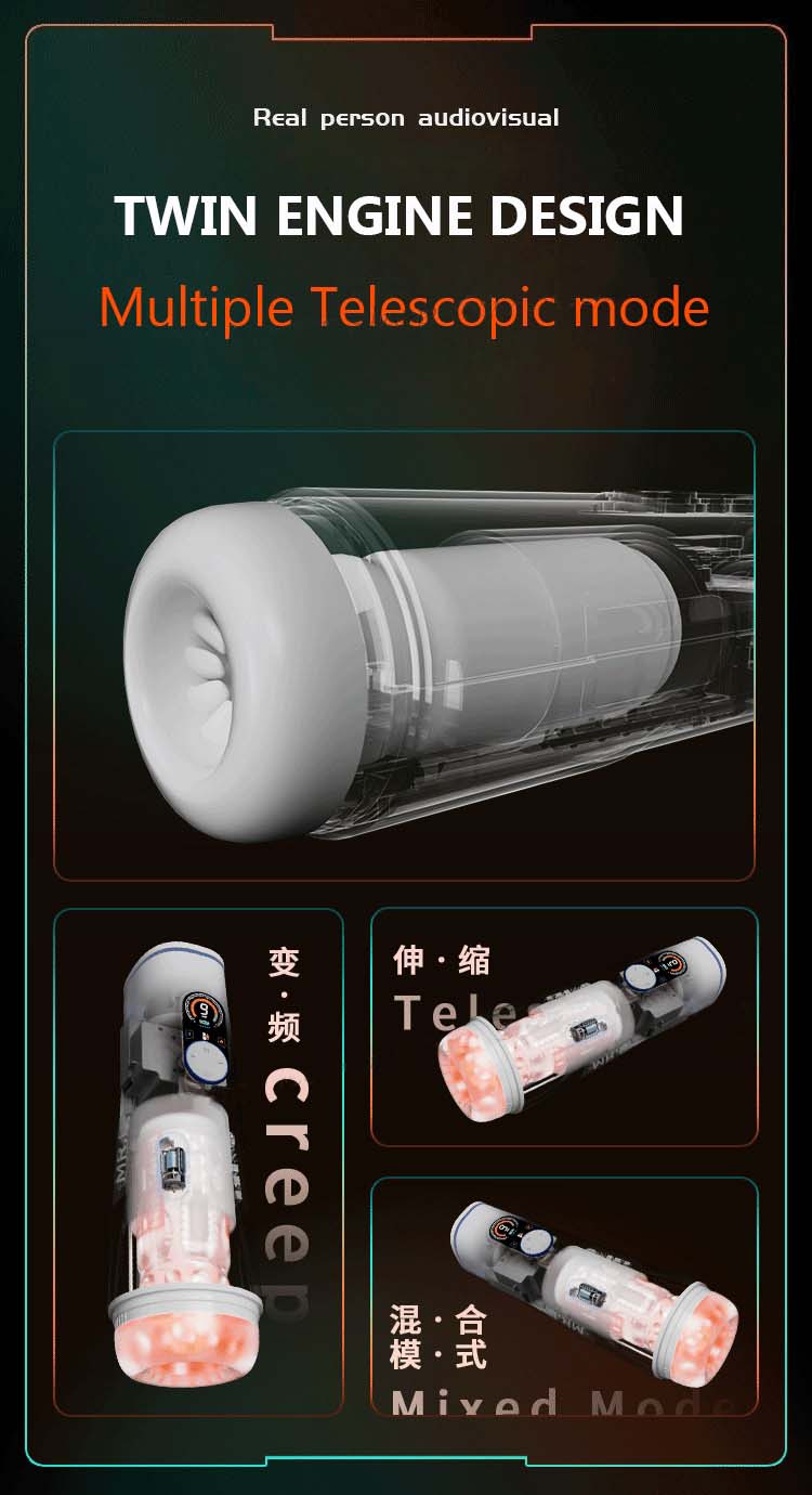 Mr.B B1-AI PRO Cốc Thrusting App Tốc Độ Cao Siêu Thực