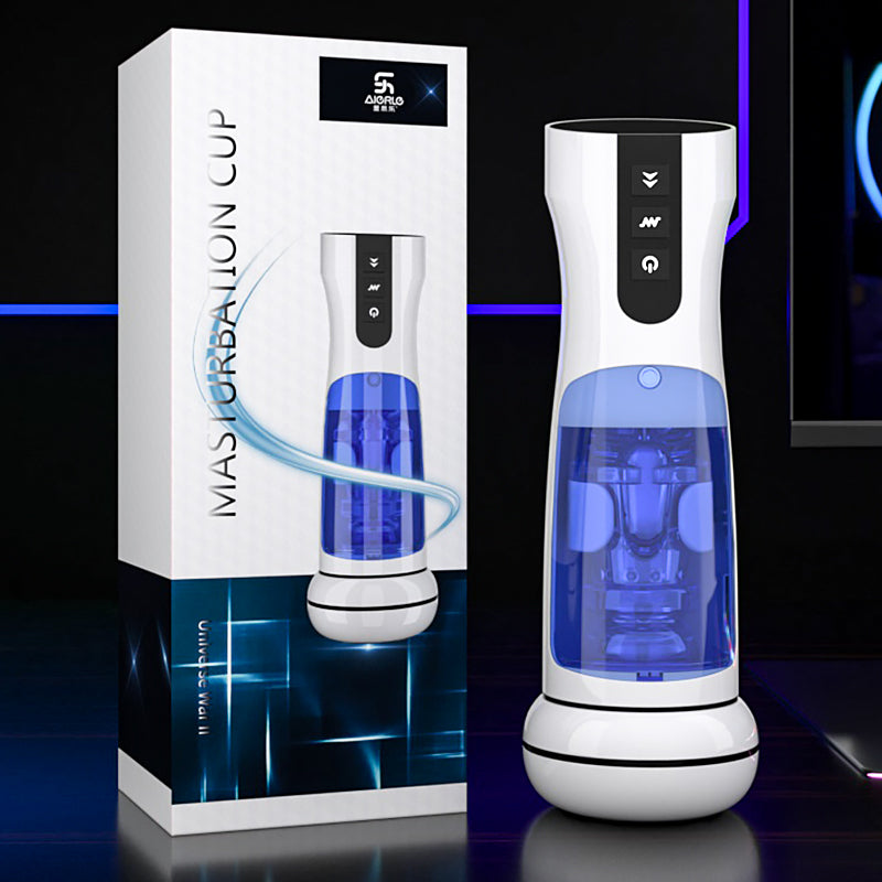 Aierle cup masturbator Universe War II thrust rung sưởi