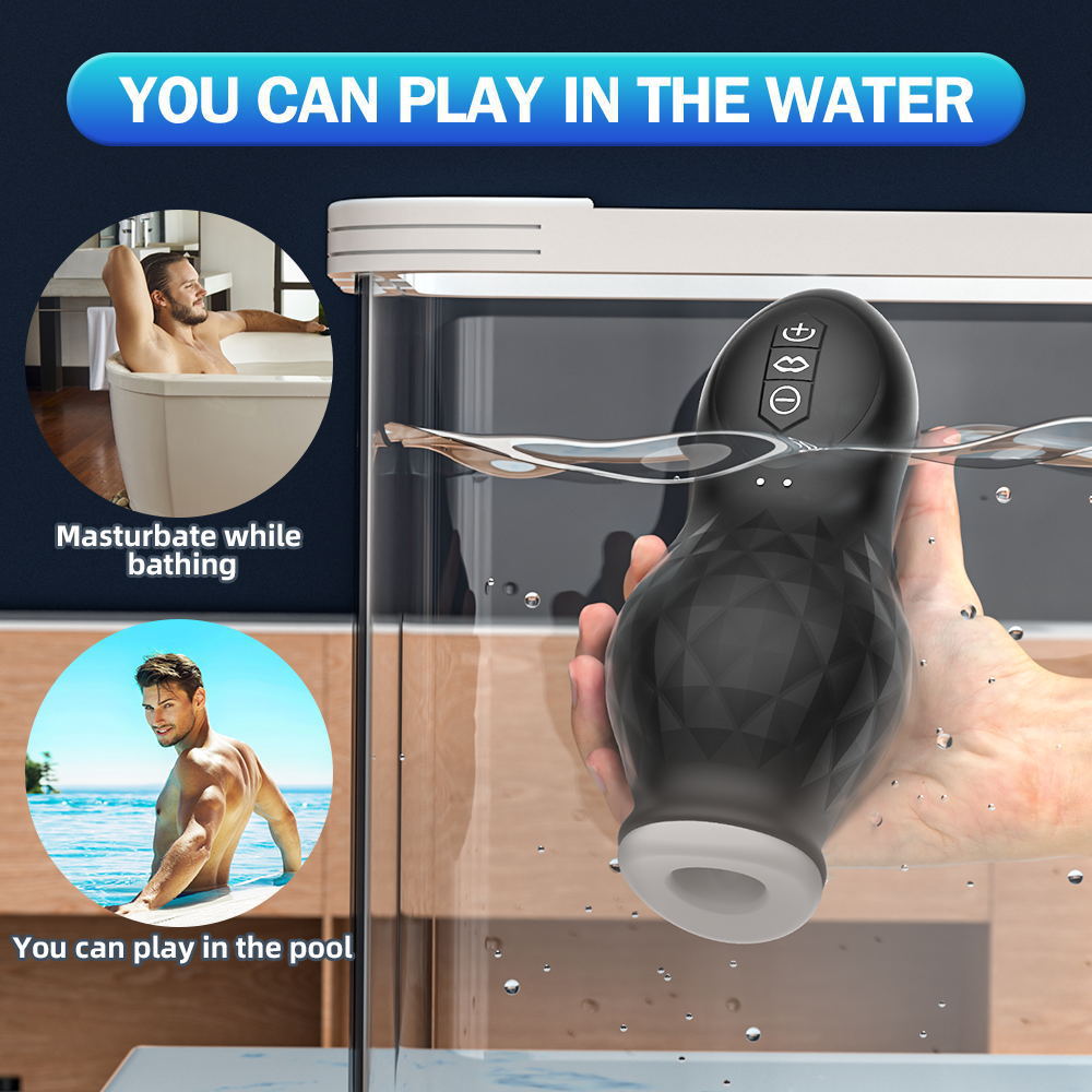 Bragon Blowjob 360° Hút Rung Tự Động Nam Vương