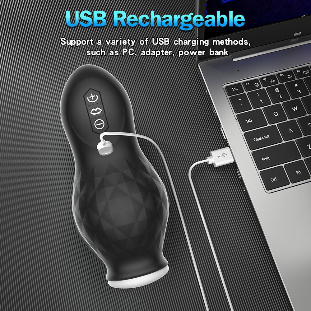 Bragon Blowjob 360° Hút Rung Tự Động Nam Vương