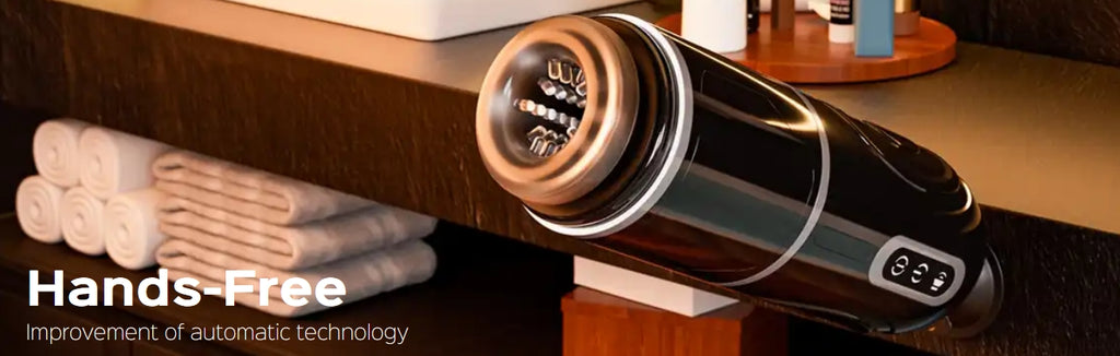 JIYA masturbator tự động 3D rung tay không solo đỉnh