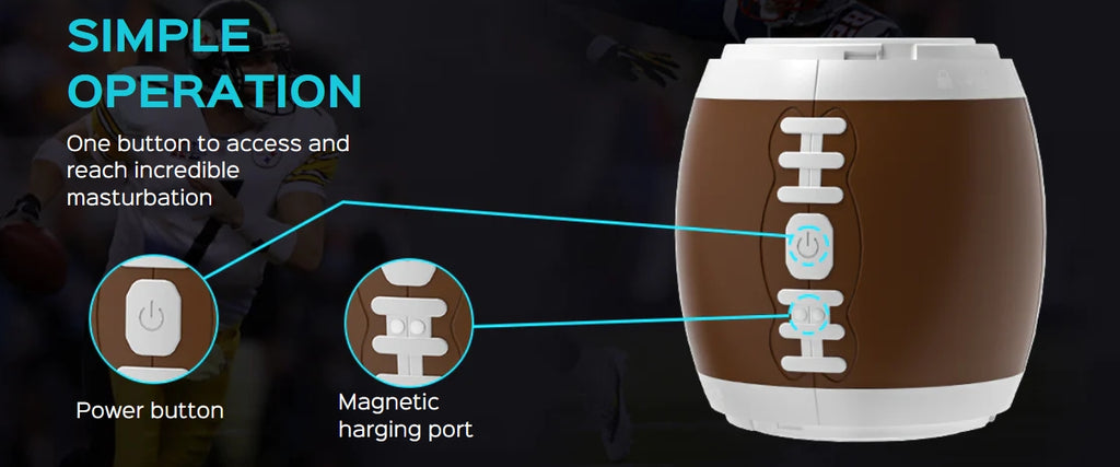Masturbator Rugby Aixiasia Bóng Đá Sướng Fan Cuồng