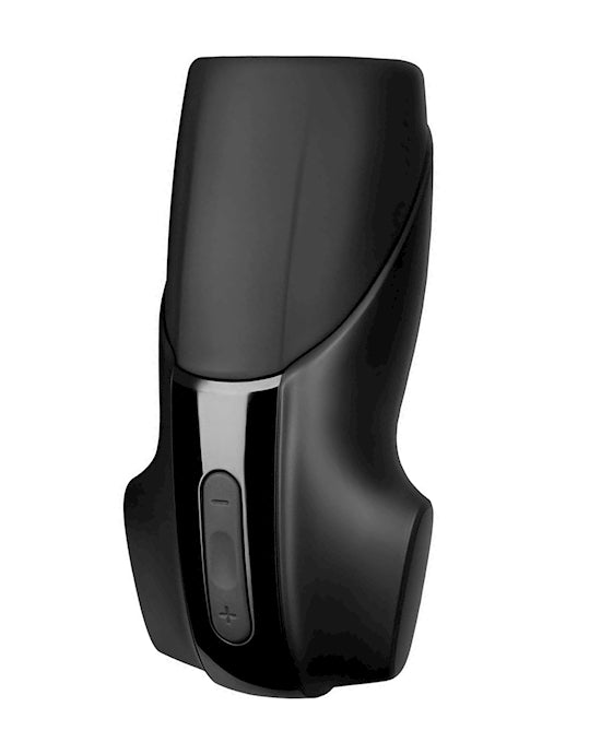 Satisfyer Men Vibration Silicone Đen Bóng Sướng Nam